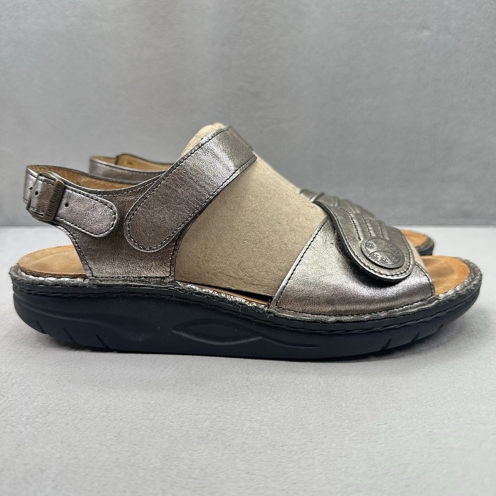 Womens 8-8.5 / EU 39 Finn Comfort Sausalito Sandals Espresso Leather Comfort